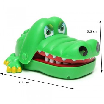 2019 Hot Sale New Creative Small Size Crocodile Mouth Dentist Bite Finger Game Funny Gags Toy For Kids Play Fun