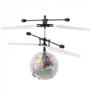 RC Flying Ball Luminous Kids Flight Balls Electronic Infrared Induction Aircraft Remote Control Toys LED Light Mini Helicopter