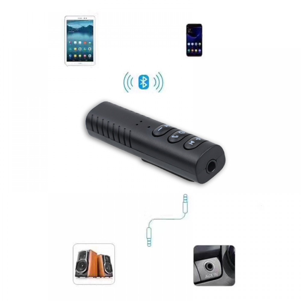 Bluetooth Aux Mini Audio Receiver Bluetooth 3.5mm Jack Handsfree Auto Bluetooth Car Kit MP3 Music Adapter Aux Bluetooth