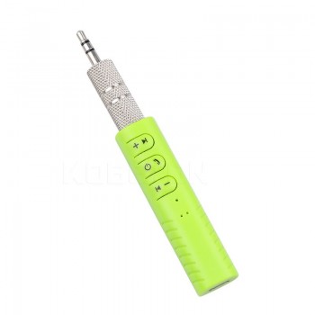 Universal 3.5mm jack Bluetooth Car Kit Hands free Music Audio Receiver Adapter Auto AUX Kit for Speaker Headphone Car Stereo