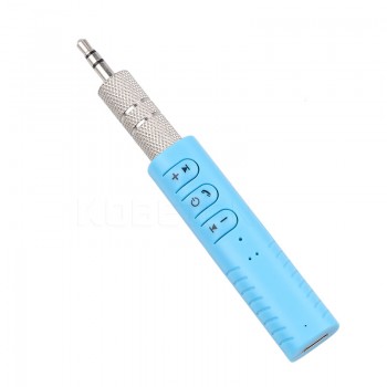 Universal 3.5mm jack Bluetooth Car Kit Hands free Music Audio Receiver Adapter Auto AUX Kit for Speaker Headphone Car Stereo