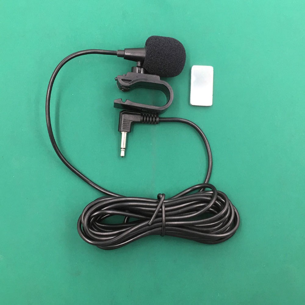 3.5mm Car Radio Stereo Microphone Bluetooth Vehicle External Mic for GPS Player Enabled Audio DVD  M8617