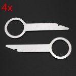 2016 New 4 x Car Radio Stereo Removal Release Tool Keys For VW/Audi/Ford/Volkswagen New