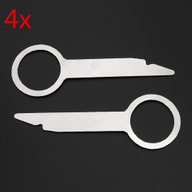 2016 New 4 x Car Radio Stereo Removal Release Tool Keys For VW/Audi/Ford/Volkswagen New