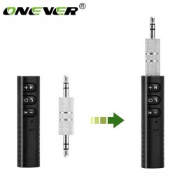 Car Bluetooth Audio Receiver 3.5mm Jack Bluetooth Car Kit Hands Free Music Audio Receiver Adapter Auto AUX For Speaker Headphone