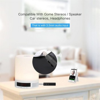Car Bluetooth Audio Receiver 3.5mm Jack Bluetooth Car Kit Hands Free Music Audio Receiver Adapter Auto AUX For Speaker Headphone