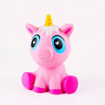 Funny Creative Squishy Cartoon fries Dazzle color Alpaca Slow Rising Relieves Stress Toys Gift For Children birthday present