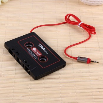 Cassette Aux Adapter 3.5mm Jack Plug Car Cassette Tape Cassette Mp3 Player Converter For iPod iPhone MP3 AUX Cable CD Player Hot