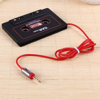 Cassette Aux Adapter 3.5mm Jack Plug Car Cassette Tape Cassette Mp3 Player Converter For iPod iPhone MP3 AUX Cable CD Player Hot