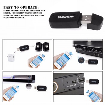 Bluetooth AUX Mini Audio Receiver Bluetooth Transmitter 3.5mm Jack Handsfree Auto Bluetooth Car Kit Music Adapter AUX Bluetooth