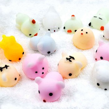 Squishy Min Change Color Cute Cat Antistress Squishy Ball Squeeze Mochi Rising Abreact Soft Sticky Stress Relief Funny Gift Toy