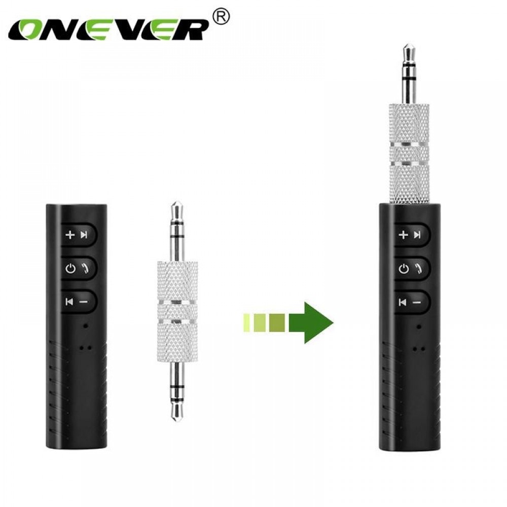 Car Bluetooth Audio Receiver Music Audio Receiver Adapter 3.5mm Jack Bluetooth Car Kit Hands Free Auto AUX For Speaker Headphone