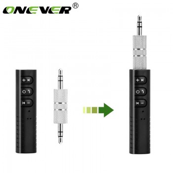 Car Bluetooth Audio Receiver Music Audio Receiver Adapter 3.5mm Jack Bluetooth Car Kit Hands Free Auto AUX For Speaker Headphone