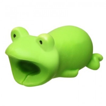 1 pcs Cable bites Protector for Iphone cable Winder Phone holder Accessory chompers rabbit dog cat Animal doll model funny
