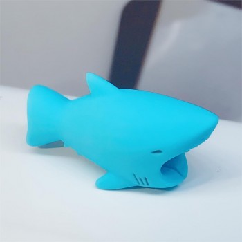 1 pcs Cable bites Protector for Iphone cable Winder Phone holder Accessory chompers rabbit dog cat Animal doll model funny