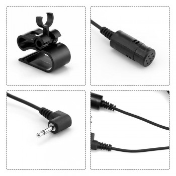 Car Bluetooth External Microphone for Pioneer DVD Navigation Stereos Radio Receiver 2.5mm