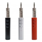 1pc Mini Wireless Bluetooth 4.2 Adapter Hands-Free Car Kits Jack 3.5mm Aux Earphone for Audio Stereo System Headphone Speaker
