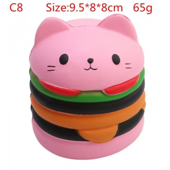 Galaxy Cute Kawaii Cartoon Deer big Squishy cat jumbo Toys Slow Rising Cream Scented Squeeze Toys Novelty Antistress Gift