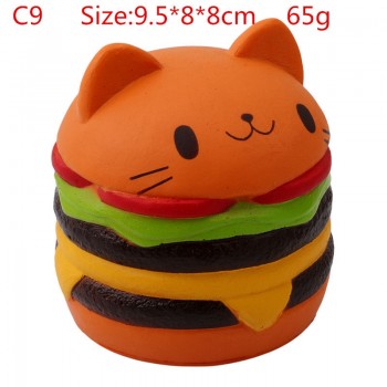 Galaxy Cute Kawaii Cartoon Deer big Squishy cat jumbo Toys Slow Rising Cream Scented Squeeze Toys Novelty Antistress Gift