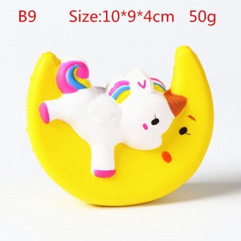 Galaxy Cute Kawaii Cartoon Deer big Squishy cat jumbo Toys Slow Rising Cream Scented Squeeze Toys Novelty Antistress Gift