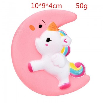 Galaxy Cute Kawaii Cartoon Deer big Squishy cat jumbo Toys Slow Rising Cream Scented Squeeze Toys Novelty Antistress Gift