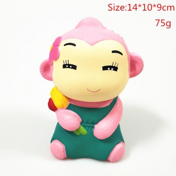 Galaxy Cute Kawaii Cartoon Deer big Squishy cat jumbo Toys Slow Rising Cream Scented Squeeze Toys Novelty Antistress Gift