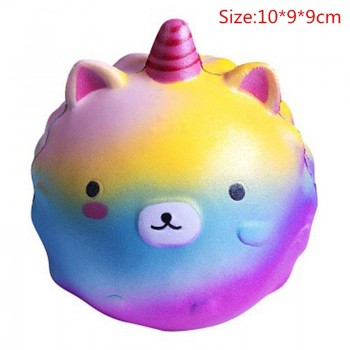 Galaxy Cute Kawaii Cartoon Deer big Squishy cat jumbo Toys Slow Rising Cream Scented Squeeze Toys Novelty Antistress Gift