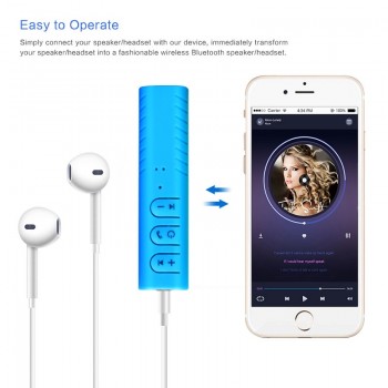 Bluetooth Car Kit Bluetooth Aux Audio Receiver Adapter 3.5mm jack Aux Bluetooth 4.1 Hands Free Music Receiver Stereo