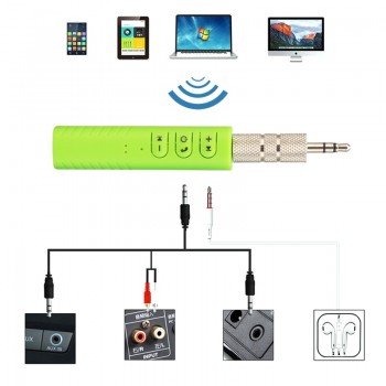Bluetooth Car Kit Bluetooth Aux Audio Receiver Adapter 3.5mm jack Aux Bluetooth 4.1 Hands Free Music Receiver Stereo