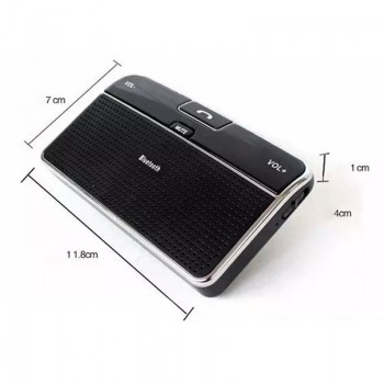 Wireless Bluetooth Handsfree Car Kit 4.0 Car Bluetooth Speakerphone with Handsfree Calling Voice Guidance Adapter Charger