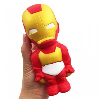 Super Hero Squishy Slow rising Iron Man Spiderman Squishies Toy Simulation Antistress Funny Gadgets Toys For Chidren #YC