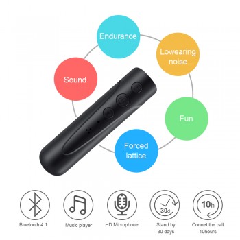 Car Bluetooth Music Receiver 3.5mm Streaming A2DP Wireless Auto AUX Audio Adapter with Mic for Vehicle Speaker aux bluetooth