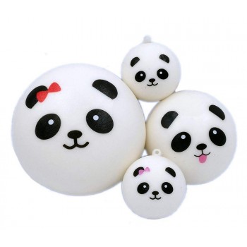 Free Shipping Cartoon Design Panda Squishy Slow Rising Cream Scented Toy Kids Kawaii Squish Antistress Toy Stress Reliever #YL