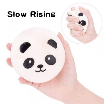 Free Shipping Cartoon Design Panda Squishy Slow Rising Cream Scented Toy Kids Kawaii Squish Antistress Toy Stress Reliever #YL
