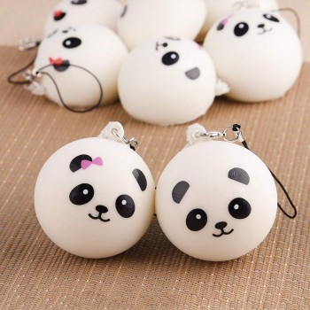 Free Shipping Cartoon Design Panda Squishy Slow Rising Cream Scented Toy Kids Kawaii Squish Antistress Toy Stress Reliever #YL