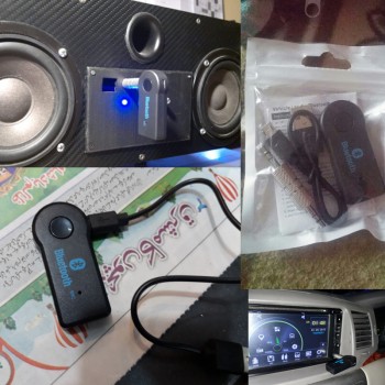 Auto Mini 3.5MM Jack AUX Wireless Car Bluetooth Car Kit Converter Speakerphone Audio MP3 Music Bluetooth Receiver Audio Receiver