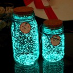Magic Fluorescent Glow in the Dark Luminous Party Bright Paint Star Wishing Bottle Particle Luminous Sand Toys for Children Gift