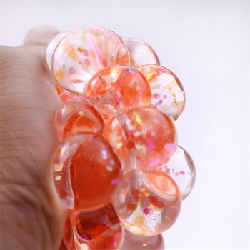 Funny Geek Gadget Vent Toy squishy mesh ball Cute Anti Stress Face Reliever Grape Ball Autism Mood Squeeze Relief Healthy Toy