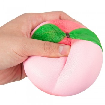 1pc Free Shipping 10CM Jumbo Slow Rising Peach Squishies Toys Kawaii Fruit Squishies Cream Scented Toys for Kids and Adults #YL