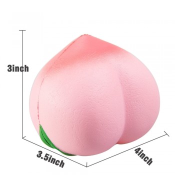 1pc Free Shipping 10CM Jumbo Slow Rising Peach Squishies Toys Kawaii Fruit Squishies Cream Scented Toys for Kids and Adults #YL