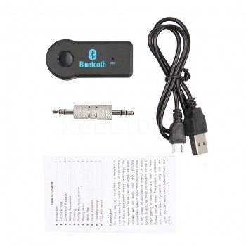 Bluetooth AUX Audio 3.5MM Jack Music Bluetooth Receiver Car Kit Wireless Speaker Headphone Adapter Hands