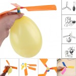 Funny Traditional Classic Sound Balloon Helicopter Kids Child Children Play Flying Toy Ball Outdoor Fun Sports Toy Xmas Gift Y*