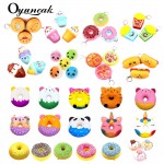 Oyuncak Squishe Antistress Squishy Slow Rising Stress Relief Novelty amp; Gag Toys Gadget Anti-stress Jumbo Donut Funny Keychain