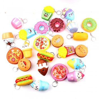 Oyuncak Squishe Antistress Squishy Slow Rising Stress Relief Novelty amp; Gag Toys Gadget Anti-stress Jumbo Donut Funny Keychain