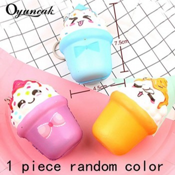 Oyuncak Squishe Antistress Squishy Slow Rising Stress Relief Novelty amp; Gag Toys Gadget Anti-stress Jumbo Donut Funny Keychain