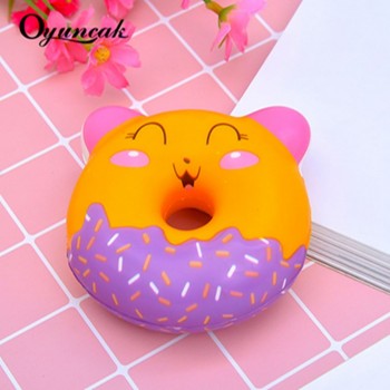 Oyuncak Squishe Antistress Squishy Slow Rising Stress Relief Novelty amp; Gag Toys Gadget Anti-stress Jumbo Donut Funny Keychain