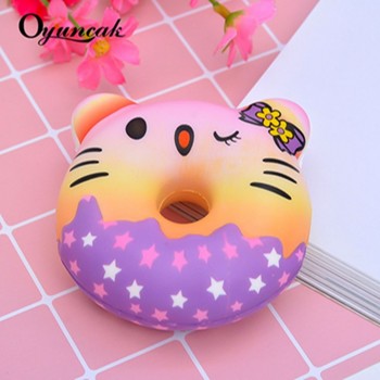 Oyuncak Squishe Antistress Squishy Slow Rising Stress Relief Novelty amp; Gag Toys Gadget Anti-stress Jumbo Donut Funny Keychain