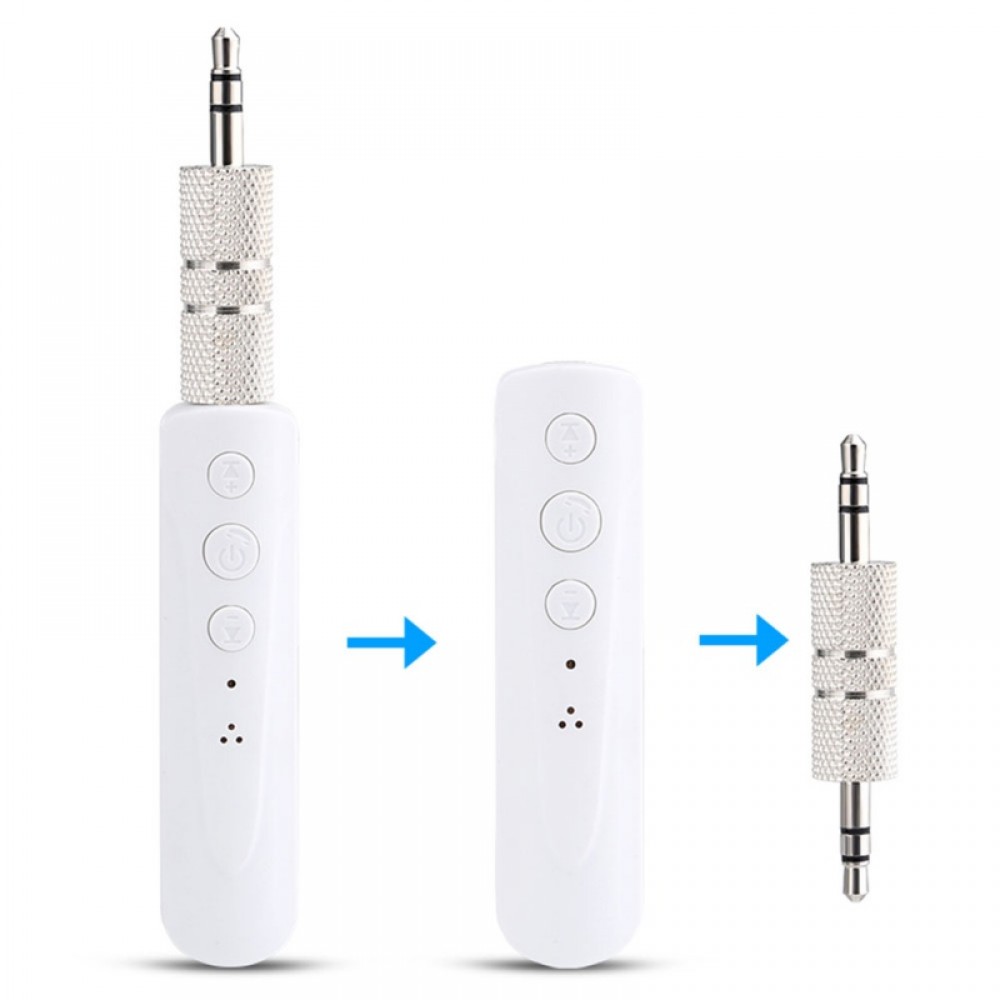 Wireless Bluetooth Aux Audio Receiver Adapter 4.1 Bluetooth Handsfree Car Kit 3.5mm Jack Aux Bluetooth Hands Free Music Receiver