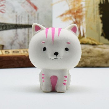 LeadingStar Cartoon Cat Squishy Slow Rising Phone Straps Cute Kitten Soft Squeeze Bread Charms Scented Kids Toy