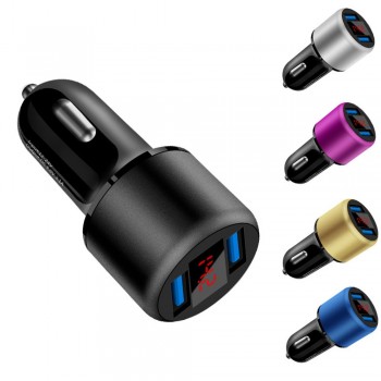 Car Charger Quick Charge USB  3.0 Mobile Phone Charger Fast QC3.0 Car-Charger for Samsung Xiaomi Huawei Adapter in Car